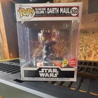 Funko Pop! Deluxe Star Wars Red Saber Series V1 Darth Maul #520 Glow GameStop