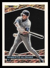 Roberto Alomar Black Gold 1993 Topps #23 Toronto Blue Jays