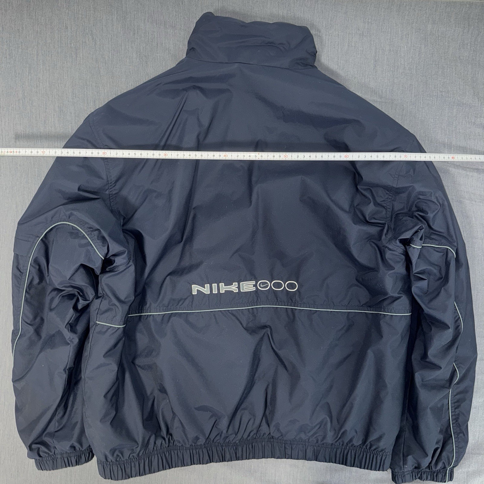Nike Y2K heavy weight jacket in dark navy