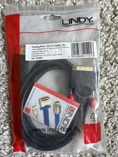 LINDY 2m Display Port to DVI-D Cable New