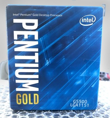 Intel Pentium Gold G5500 Coffee Lake Dual-Core 3.8 GHz LGA 1151 (300 Series) 54W