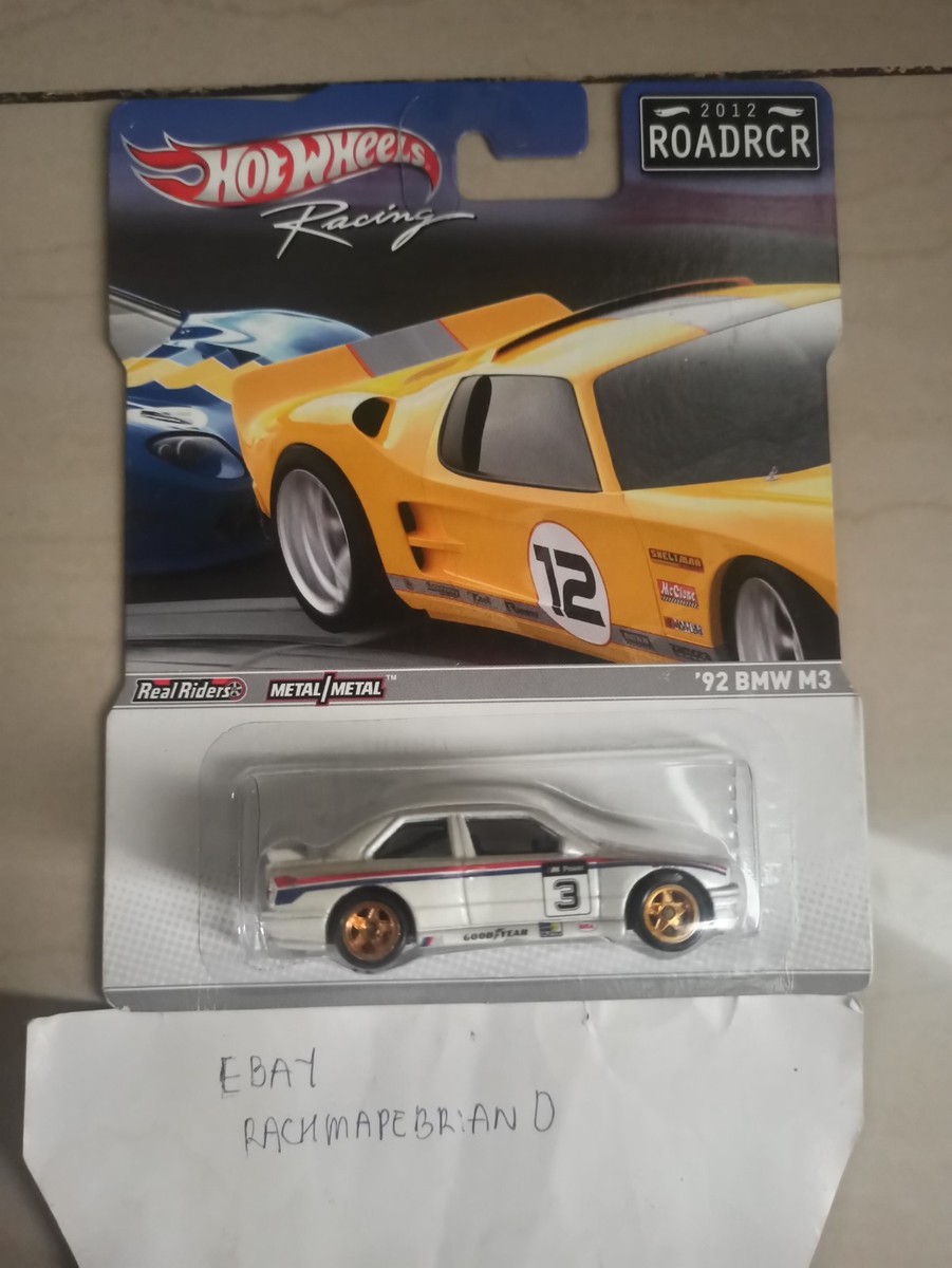ホットウィール '92 BMW M3 ROAD RACER 2012 2012 HOT WHEELS RACING