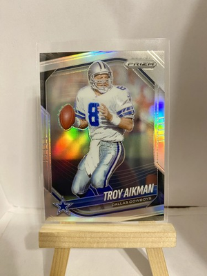 #ad 2025 Panini Prizm NFL Troy Aikman Silver Prizm #179 Cowboys HOF $10.00