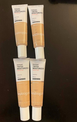 Neutrogena Radiant Tinted Moisturizer SPF 25 Pack of 2 You Pick Shade