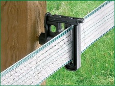 Rutland Electric Fence, Tape Insulators for rope or tape, pack of 25, 484390