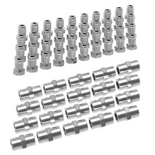 40x Verschraubung 20x Verbinder f. Bremsleitung 4,75 mm Bördel F MADE IN GERMANY