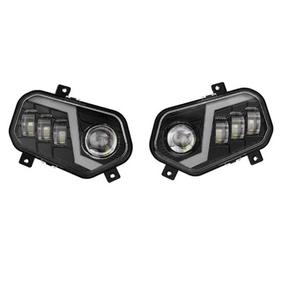 LED Headlight Assembly for Polaris Sportsman 400 500 550 570 800 850 2009-2017 - Image 2 of 4