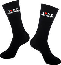 Husband Boyfriend Gift Ideas Funny Cool Socks for Men, Romantic Gifts for Annive