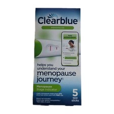 NIP Clearblue Menopause Stage Indicator 5 Test Sticks Test Exp 02/28/26 NEW