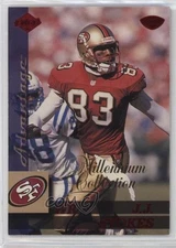 1999 Collector's Edge Advantage Millenium Collection Red JJ Stokes #132