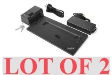 Lenovo ThinkPad Ultra Docking Station 135W 40AH0135US Lot of 2 New sealed