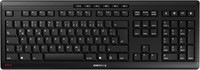 Cherry Stream Keyboard Wireless, Kabellose Tastatur, Deutsches Layout (Qwertz),