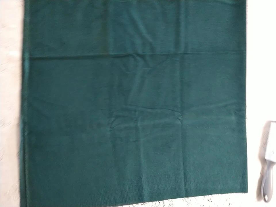 Dark Green Cotton Corduroy Fabric 16" x 48" Cut Continuous - Image 3 of 4