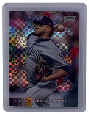 Dinelson Lamet 2020 Topps Stadium Club Chrome X-Fractor Parallel Insert Card 347