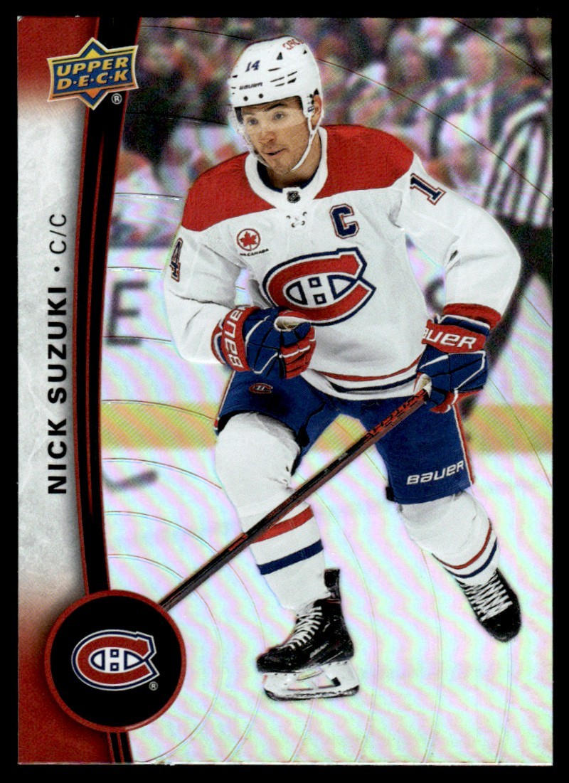 2025-26 Upper Deck Tim Hortons Nick Suzuki Montreal Canadiens #14