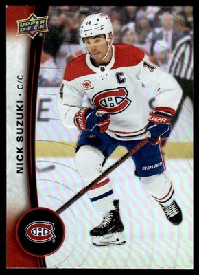 2025-26 Upper Deck Tim Hortons Nick Suzuki Montreal Canadiens #14