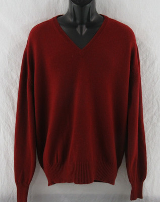 VTG Neiman Marcus Men's 100% Cashmere Sweater Scotland Size 112cm/44'' #C112