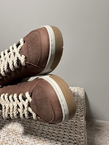GREATS Brooklyn Men’s Cooper Low Lace-Up Brown Sneakers Size 9.5 US New with Box - Afbeelding 6 van 10