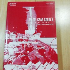 Metal Gear Solid 3 Snake Eater Official Strategy Guide with Bonus, 2004, KONAMI