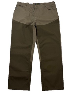 Cabelas Pants Mens 40 X 32 Night Brown Upland Roughneck Brush Guard Hunting NEW