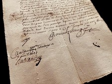 Antique Document from 1697