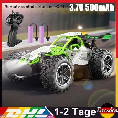 MARKENLOS Ferngesteuertes Auto, 2,4 GHz, Offroad-RC-Crawler Spielzeug, Weihnachtsgeschenk