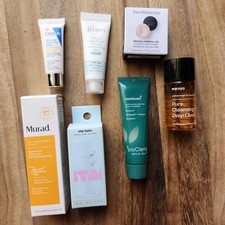 Travel Size Luxury Skincare Bundle Murad Star Balm Bare Minerals Bioclarity 6pc
