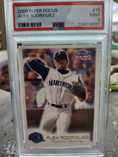 2000 Fleer Focus - Alex Rodriguez #75 PSA 9