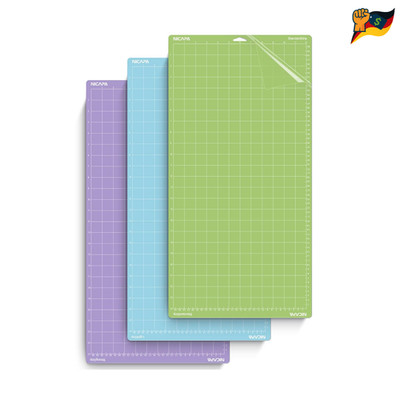 Nicapa Schneidmatte 12x24 cm 3er Set 3 Griffe