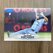 2025 Topps Stadium Club Anthony Santander #143 Toronto Blue Jays Baseball- Blue 
