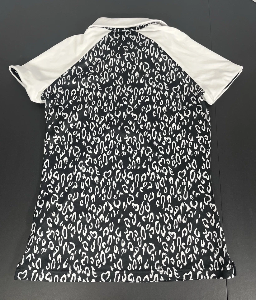 Polo de golfe feminino J Lindebergh estampa Behati tamanho P - Imagem 2 de 4