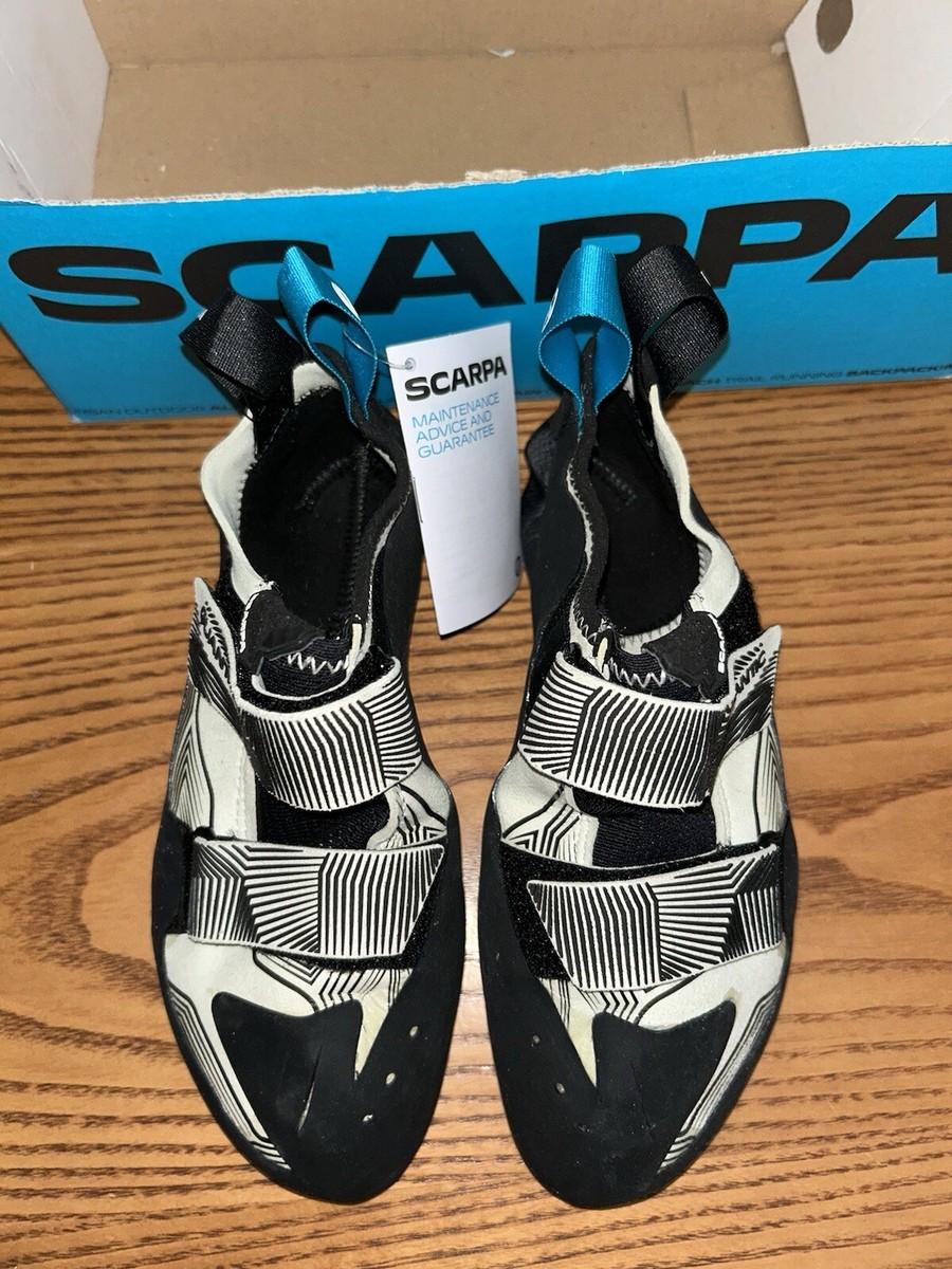 SCARPA UNISEX QUANTIC ROCK CLIMBING SHOES SIZE UK 6, US MENS  display picture 1