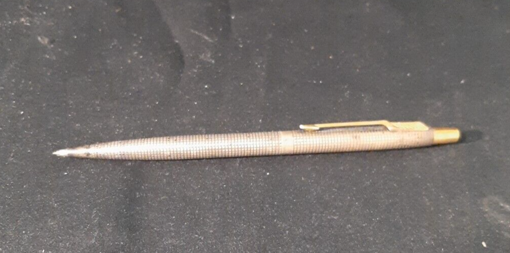 Vintage Parker Sterling Silver Insignia Cisele Lead Cartridge