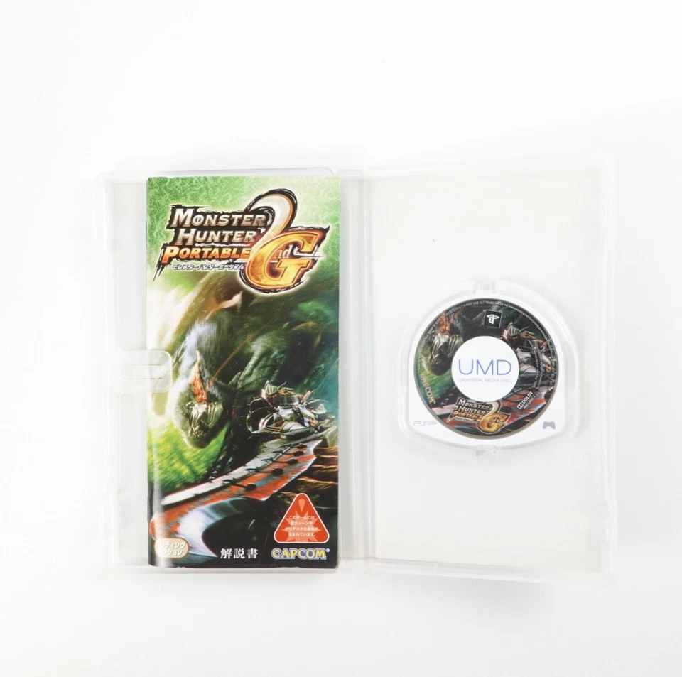 Monster Hunter Portable 2nd G PlayStation Portable PSP Japan Import US Seller - Image 4 of 4