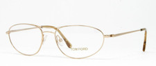 Tom Ford Eyeglasses Women's Gold Metal Frame 53mm FT5109V-028 NEW 