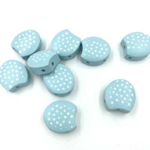 10pcs Mehr Loch Holz Perle Kinder Schnuller Kette Perlen Stecker Zubehör - Bild 4 von 9