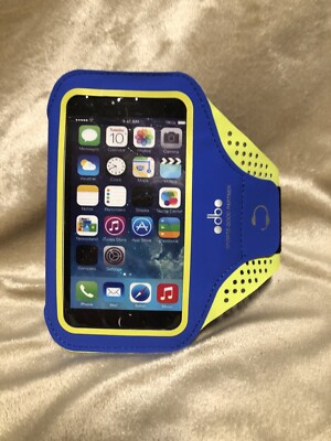 Sports Good Partner Smartphone Sports Armband With Key Pocket. Blue