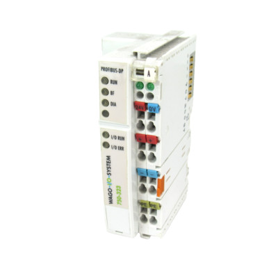 Wago 750-323 Fieldbus Coupler, 24V DC, 500mA, 244 Bytes