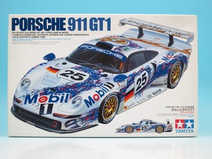 FROM-JAPAN-1-24-Sports-Car-Series-186-Porsche-911-GT1-Plastic-Model-Tamiya