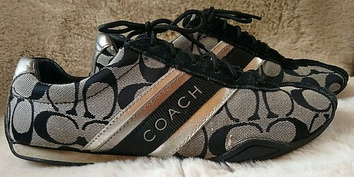 coach sneakers women's black