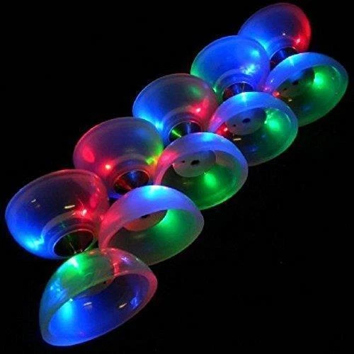 Kids Diabolo Juggling Circus With Flip & Spin Sticks Toy Led Light Activity Game - Picture 7 of 43