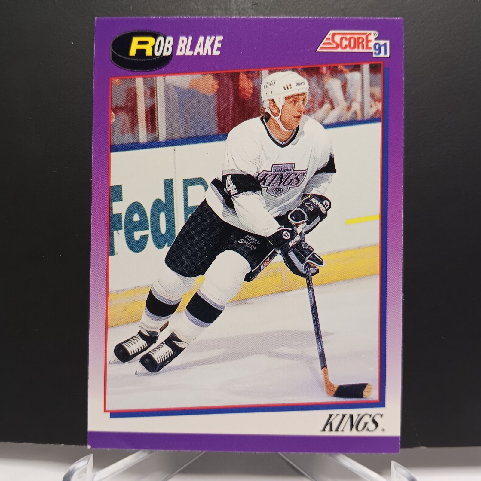 1991-92 Score American #27: Rob Blake