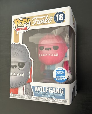 Funko Pop! Funko/Fantastik Plastik: Wolfgang (Pink) #18, Funko Shop *Vaulted*