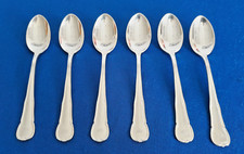 WMF 3200 Barock 6 Moccalöffel  90er versilbert Art. 1079/12.23
