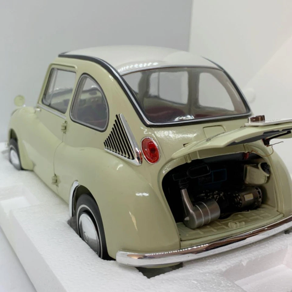 EBBRO 1/12 Scale 1963 SUBARU 360 Ivory w/Original Box - Image 3 of 4