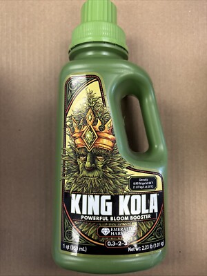 Emerald Harvest King Kola 0.3-2-3, Powerful Bloom Booster, Dense Flowers 1 Quart