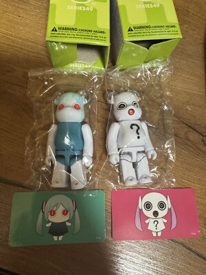 Medicom Toy BE@RBRICK Series 49 PinocchioP Aimaina Bearbrick Set of 2 New