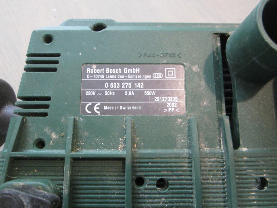 Bosch Belt Sander PBS 60 Swiss made. great working condition 240v eBay
