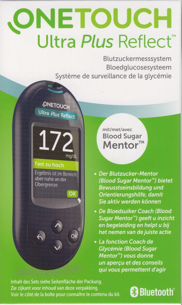 OneTouch Ultra Plus Flex Blood Glucose Meter, Glucose Monitor For Blood  Sugar Test Kit