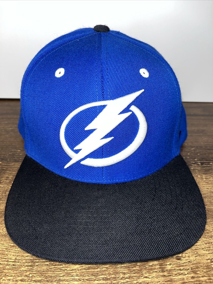 Tampa Bay Lightning VTG Hat / Cap SnapBack Blue Zephyr NHL Wool Blend
